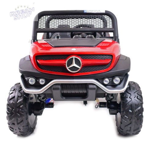 MERCEDES BENZ UNIMOG 4X4,12V14AH, AMORTYZATORY, MIĘKKIE KOŁA, MP4, LAKIER SUPER OPCJA/UNIMOG MERCEDES BENZ UNIMOG 4X4,12V14AH, AMORTYZATORY, MIĘKKIE KOŁA, MP4, LAKIER SUPER OPCJA/UNIMOG