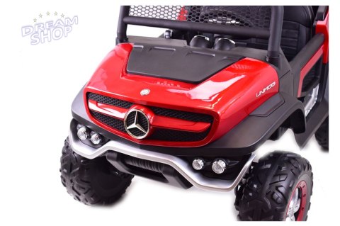 MERCEDES BENZ UNIMOG 4X4,12V14AH, AMORTYZATORY, MIĘKKIE KOŁA, MP4, LAKIER SUPER OPCJA/UNIMOG MERCEDES BENZ UNIMOG 4X4,12V14AH, AMORTYZATORY, MIĘKKIE KOŁA, MP4, LAKIER SUPER OPCJA/UNIMOG