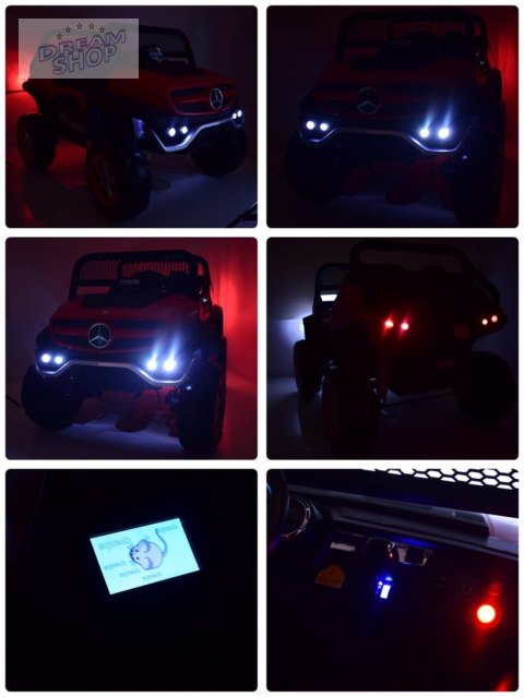 MERCEDES BENZ UNIMOG 4X4,12V14AH, AMORTYZATORY, MIĘKKIE KOŁA, MP4, LAKIER SUPER OPCJA/UNIMOG MERCEDES BENZ UNIMOG 4X4,12V14AH, AMORTYZATORY, MIĘKKIE KOŁA, MP4, LAKIER SUPER OPCJA/UNIMOG