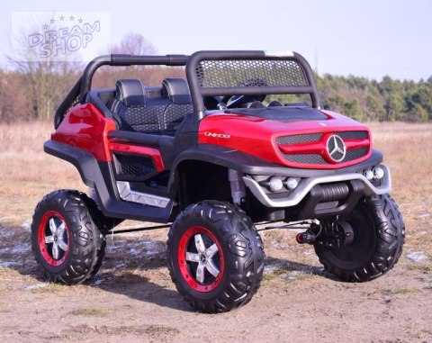 MERCEDES BENZ UNIMOG 4X4,12V14AH, AMORTYZATORY, MIĘKKIE KOŁA, MP4, LAKIER SUPER OPCJA/UNIMOG MERCEDES BENZ UNIMOG 4X4,12V14AH, AMORTYZATORY, MIĘKKIE KOŁA, MP4, LAKIER SUPER OPCJA/UNIMOG