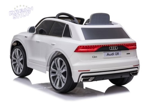 ORYGINALNE AUDI Q8 W NAJLEPSZEJ OPCJI, MIĘKKIE KOŁA, MIĘKKIE SIEDZENIE/JJ2066 ORYGINALNE AUDI Q8 W NAJLEPSZEJ OPCJI, MIĘKKIE KOŁA, MIĘKKIE SIEDZENIE/JJ2066
