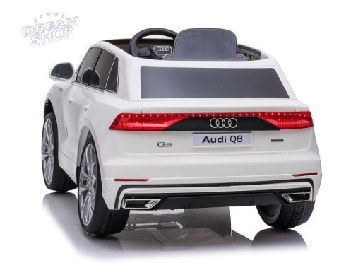 ORYGINALNE AUDI Q8 W NAJLEPSZEJ OPCJI, MIĘKKIE KOŁA, MIĘKKIE SIEDZENIE/JJ2066 ORYGINALNE AUDI Q8 W NAJLEPSZEJ OPCJI, MIĘKKIE KOŁA, MIĘKKIE SIEDZENIE/JJ2066