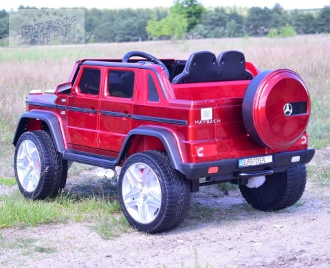 ORYGINALNY MAYBACH G650, NAPĘD 4X4, MIĘKKIE SIEDZENIE, MIĘKKIE KOŁA/G650-S ORYGINALNY MAYBACH G650, NAPĘD 4X4, MIĘKKIE SIEDZENIE, MIĘKKIE KOŁA/G650-S