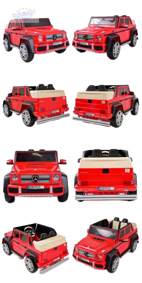 ORYGINALNY MERCEDES MAYBACH G650, MIĘKKIE SIEDZENIE, MIEKKIE KOŁA/A100 ORYGINALNY MERCEDES MAYBACH G650, MIĘKKIE SIEDZENIE, MIEKKIE KOŁA/A100