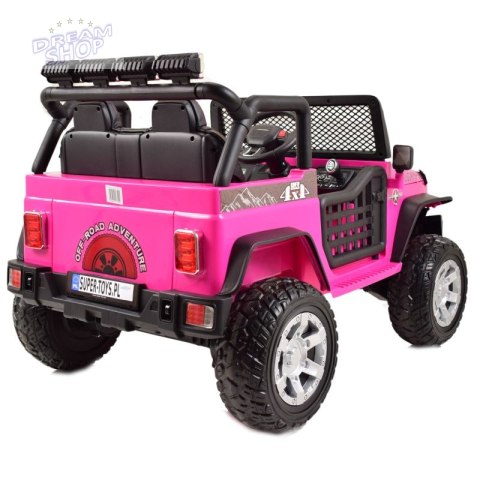 WIELKI DZIP 4X4 ROUGH SPEED, FUNKCJA BUJANIA, WALIZKA, RADIO FM, MIĘKKIE KOŁA/XMX-617 WIELKI DZIP 4X4 ROUGH SPEED, FUNKCJA BUJANIA, WALIZKA, RADIO FM, MIĘKKIE KOŁA/XMX-617