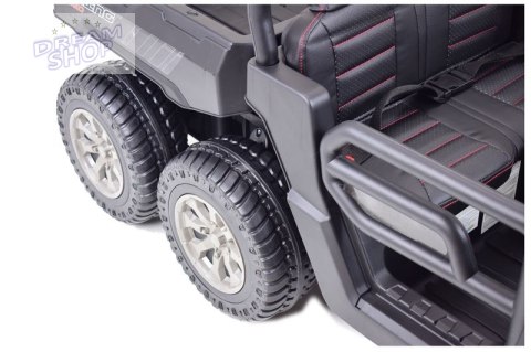 BUGGY 6 KOŁOWY DLA 2 DZIECI, ELEKTRYCZNA WYWROTKA, MIĘKKIE KOŁA, MIĘKKIE SIEDZENIE, 400 WAT/XMX623B