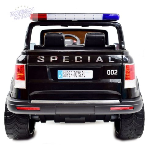 JEEP POLICJA 4X4 Z AMORTYZATORAMI, PILOT, REDUKTOR/ XMX-601-1 JEEP POLICJA 4X4 Z AMORTYZATORAMI, PILOT, REDUKTOR/ XMX-601-1