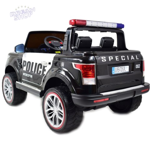 JEEP POLICJA 4X4 Z AMORTYZATORAMI, PILOT, REDUKTOR/ XMX-601-1 JEEP POLICJA 4X4 Z AMORTYZATORAMI, PILOT, REDUKTOR/ XMX-601-1