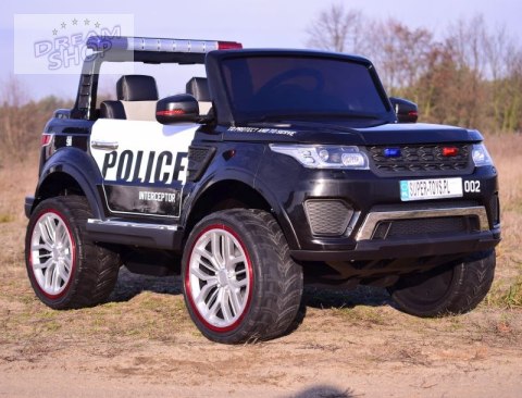 JEEP POLICJA 4X4 Z AMORTYZATORAMI, PILOT, REDUKTOR/ XMX-601-1 JEEP POLICJA 4X4 Z AMORTYZATORAMI, PILOT, REDUKTOR/ XMX-601-1