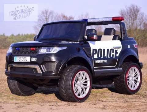 JEEP POLICJA 4X4 Z AMORTYZATORAMI, PILOT, REDUKTOR/ XMX-601-1 JEEP POLICJA 4X4 Z AMORTYZATORAMI, PILOT, REDUKTOR/ XMX-601-1