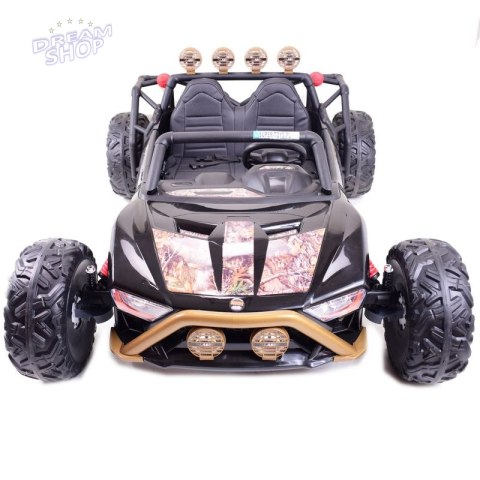 MEGA BUGGY BEAST DLA 2 DZIECI, 400 WAT, 24V, MIĘKKIE SIEDZENIE, MIĘKKIE KOŁA, WALIZKA NA AKUMULATOR,/JS3168