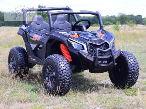 MEGA BUGGY SXS DLA 2 DZIECI 2X120W, SUPER MOC, PRZESUWANE SIEDZENIE, WALIZKA/BBH028