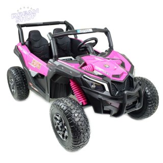 MEGA BUGGY SXS DLA 2 DZIECI 2X120W, SUPER MOC, PRZESUWANE SIEDZENIE, WALIZKA/BBH028