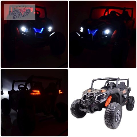 MEGA BUGGY SXS DLA 2 DZIECI 2X120W, SUPER MOC, PRZESUWANE SIEDZENIE, WALIZKA/BBH028 MEGA BUGGY SXS DLA 2 DZIECI 2X120W, SUPER MOC, PRZESUWANE SIEDZENIE, WALIZKA/BBH028