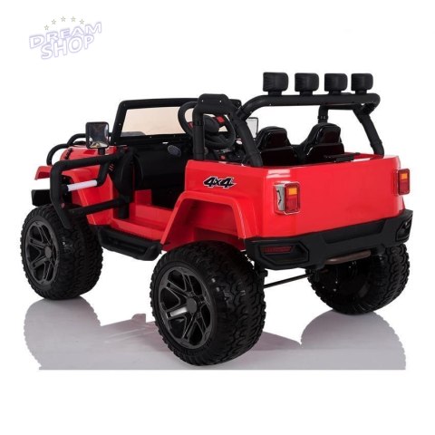 MEGA JEEP 4X4 Z REDUKTOREM NAPĘDU EXCLUSIVE 24 V, 480 WAT, WOLNY START,MIĘKKIE KOŁA /WXE1688-24V MEGA JEEP 4X4 Z REDUKTOREM NAPĘDU EXCLUSIVE 24 V, 480 WAT, WOLNY START,MIĘKKIE KOŁA /WXE1688-24V