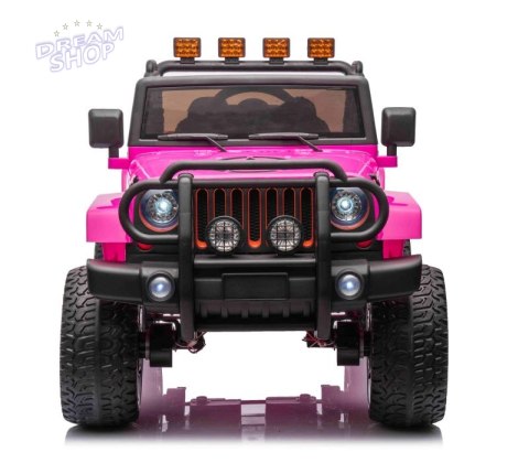 MEGA JEEP 4X4 Z REDUKTOREM NAPĘDU EXCLUSIVE 24 V, 480 WAT, WOLNY START,MIĘKKIE KOŁA /WXE1688-24V