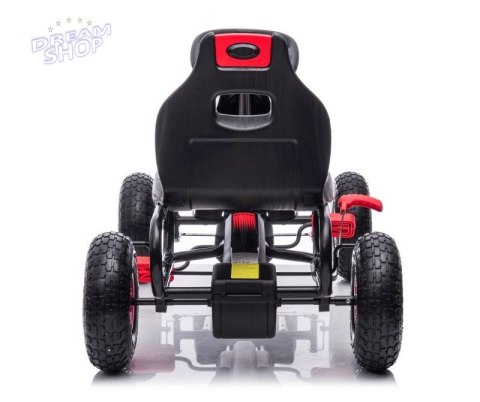 DUŻY GOKART NA PEDAŁY SUPER POWER 5, POMPOWANE KOŁA/G18