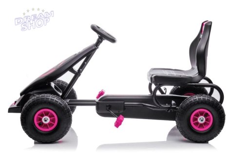 DUŻY GOKART NA PEDAŁY SUPER POWER 5, POMPOWANE KOŁA/G18 DUŻY GOKART NA PEDAŁY SUPER POWER 5, POMPOWANE KOŁA/G18