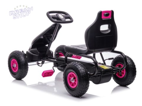 DUŻY GOKART NA PEDAŁY SUPER POWER 5, POMPOWANE KOŁA/G18 DUŻY GOKART NA PEDAŁY SUPER POWER 5, POMPOWANE KOŁA/G18