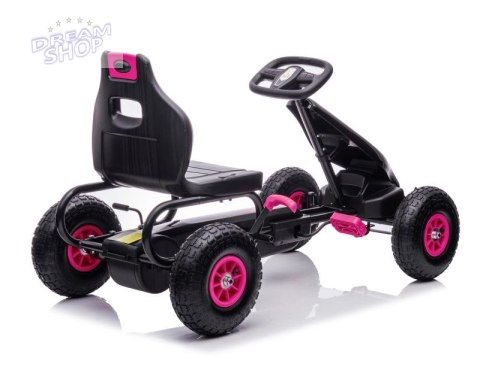 DUŻY GOKART NA PEDAŁY SUPER POWER 5, POMPOWANE KOŁA/G18 DUŻY GOKART NA PEDAŁY SUPER POWER 5, POMPOWANE KOŁA/G18