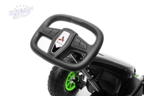 DUŻY GOKART NA PEDAŁY SUPER POWER 5, POMPOWANE KOŁA/G18