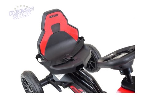 DUŻY GOKART SPEED NA PEDAŁY Z HAMULCEM, REGULOWANE SIEDZENIE, JAKOŚĆ/AHL005