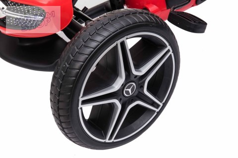 GOKART NA PEDAŁY LICENCJA MERCEDESA KOŁA EVA, MIĘKKIE SIEDZENIE Z LOGIEM MB JAKOŚĆ /XMX610