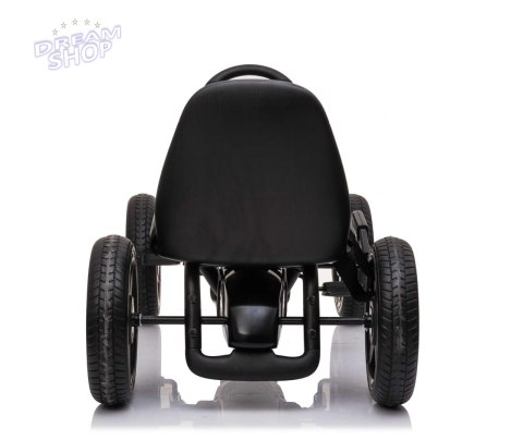 GOKART NA PEDAŁY LICENCJA MERCEDESA KOŁA EVA, MIĘKKIE SIEDZENIE Z LOGIEM MB JAKOŚĆ /XMX610