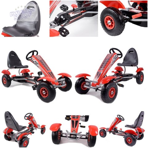 MEGA GOKART POMPOWANE KOŁA 5-12 lat, do 60 kg/8-3