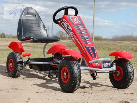 MEGA GOKART POMPOWANE KOŁA 5-12 lat, do 60 kg/8-3