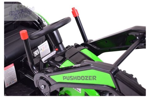 MEGA TRAKTOR Z ŁYŻKĄ - ŁADOWARKĄ. MIĘKKIE SIEDZENIE, PILOT, RADIO FM/HL389