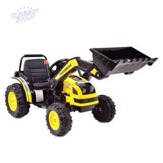MEGA TRAKTOR Z ŁYŻKĄ - ŁADOWARKĄ. MIĘKKIE SIEDZENIE, PILOT, RADIO FM/HL389