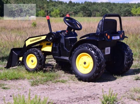 MEGA TRAKTOR Z ŁYŻKĄ - ŁADOWARKĄ. MIĘKKIE SIEDZENIE, PILOT, RADIO FM/HL389