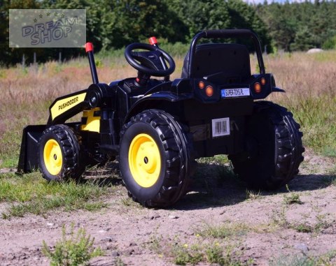 MEGA TRAKTOR Z ŁYŻKĄ - ŁADOWARKĄ. MIĘKKIE SIEDZENIE, PILOT, RADIO FM/HL389