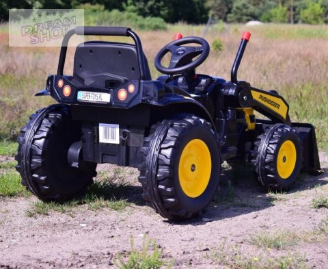 MEGA TRAKTOR Z ŁYŻKĄ - ŁADOWARKĄ. MIĘKKIE SIEDZENIE, PILOT, RADIO FM/HL389