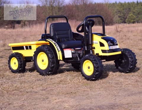 MEGA TRAKTOR Z PRZYCZEPĄ. MIĘKKIE SIEDZENIE, KOŁA EVA,PILOT, RADIO FM/HL388 MEGA TRAKTOR Z PRZYCZEPĄ. MIĘKKIE SIEDZENIE, KOŁA EVA,PILOT, RADIO FM/HL388