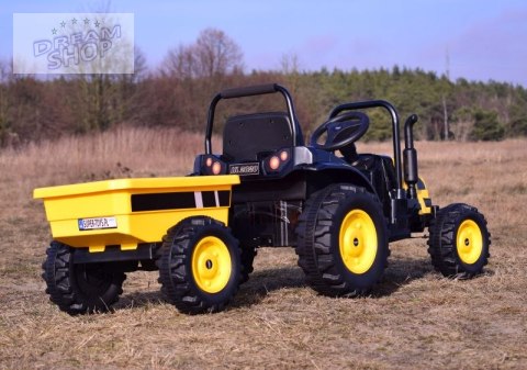 MEGA TRAKTOR Z PRZYCZEPĄ. MIĘKKIE SIEDZENIE, KOŁA EVA,PILOT, RADIO FM/HL388 MEGA TRAKTOR Z PRZYCZEPĄ. MIĘKKIE SIEDZENIE, KOŁA EVA,PILOT, RADIO FM/HL388