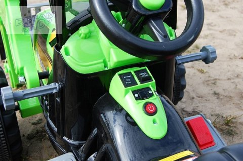 MOCNY TRAKTOR Z ŁYŻKĄ KINGDOM 12V DWIE PRĘDKOŚCI/JS328A MOCNY TRAKTOR Z ŁYŻKĄ KINGDOM 12V DWIE PRĘDKOŚCI/JS328A