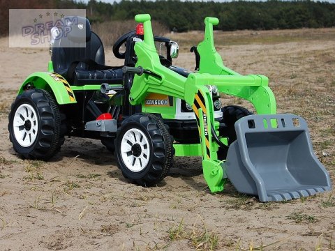 MOCNY TRAKTOR Z ŁYŻKĄ KINGDOM 12V DWIE PRĘDKOŚCI/JS328A MOCNY TRAKTOR Z ŁYŻKĄ KINGDOM 12V DWIE PRĘDKOŚCI/JS328A