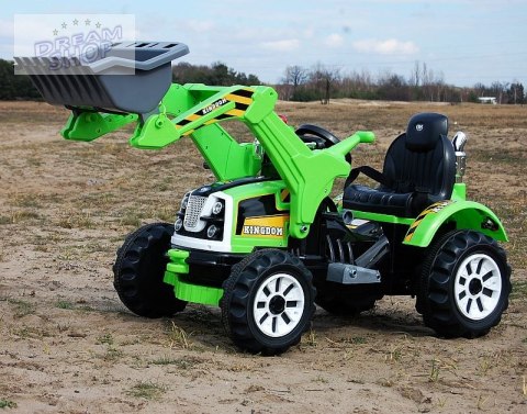 MOCNY TRAKTOR Z ŁYŻKĄ KINGDOM 12V DWIE PRĘDKOŚCI/JS328A MOCNY TRAKTOR Z ŁYŻKĄ KINGDOM 12V DWIE PRĘDKOŚCI/JS328A