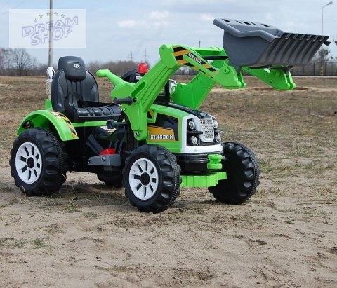 MOCNY TRAKTOR Z ŁYŻKĄ KINGDOM 12V DWIE PRĘDKOŚCI/JS328A MOCNY TRAKTOR Z ŁYŻKĄ KINGDOM 12V DWIE PRĘDKOŚCI/JS328A