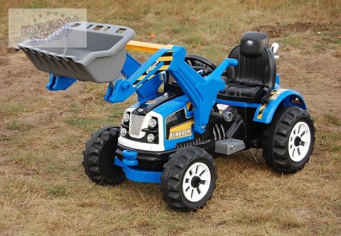 MOCNY TRAKTOR Z ŁYŻKĄ KINGDOM 12V DWIE PRĘDKOŚCI/JS328A