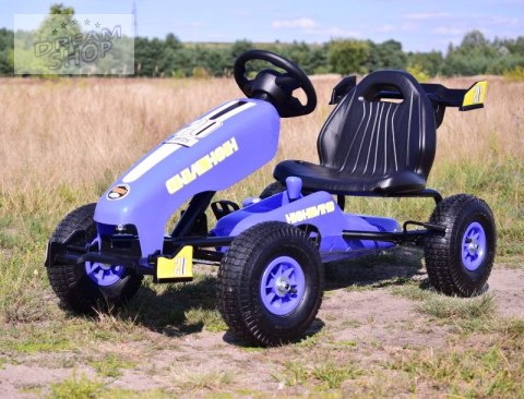NAJNOWSZY GOKART NA PEDAŁY, KOŁA POMPOWANE, HAMULCE/G202
