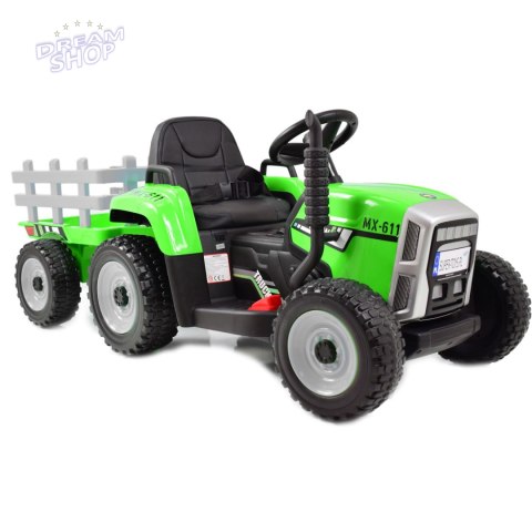SUPER TRAKTOR BLOW - NA AKUMULATOR Z PRZYCZEPĄ, MIĘKKIE KOŁA, MIEKKIE SIEDZENIE, PILOT/XMX611 SUPER TRAKTOR BLOW - NA AKUMULATOR Z PRZYCZEPĄ, MIĘKKIE KOŁA, MIEKKIE SIEDZENIE, PILOT/XMX611