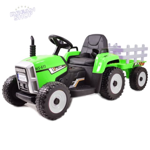 SUPER TRAKTOR BLOW - NA AKUMULATOR Z PRZYCZEPĄ, MIĘKKIE KOŁA, MIEKKIE SIEDZENIE, PILOT/XMX611 SUPER TRAKTOR BLOW - NA AKUMULATOR Z PRZYCZEPĄ, MIĘKKIE KOŁA, MIEKKIE SIEDZENIE, PILOT/XMX611