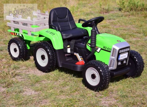 SUPER TRAKTOR BLOW - NA AKUMULATOR Z PRZYCZEPĄ, MIĘKKIE KOŁA, MIEKKIE SIEDZENIE, PILOT/XMX611 SUPER TRAKTOR BLOW - NA AKUMULATOR Z PRZYCZEPĄ, MIĘKKIE KOŁA, MIEKKIE SIEDZENIE, PILOT/XMX611
