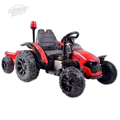 SUPER TRAKTOR TRUCK Z PRZYCZEPĄ I KOGUTEM, MIĘKKIE KOŁA, MIĘKKIE SIEDZENIE, PILOT/HZB200 SUPER TRAKTOR TRUCK Z PRZYCZEPĄ I KOGUTEM, MIĘKKIE KOŁA, MIĘKKIE SIEDZENIE, PILOT/HZB200
