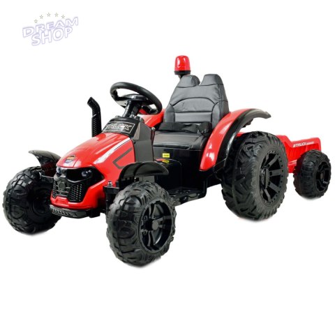 SUPER TRAKTOR TRUCK Z PRZYCZEPĄ I KOGUTEM, MIĘKKIE KOŁA, MIĘKKIE SIEDZENIE, PILOT/HZB200 SUPER TRAKTOR TRUCK Z PRZYCZEPĄ I KOGUTEM, MIĘKKIE KOŁA, MIĘKKIE SIEDZENIE, PILOT/HZB200