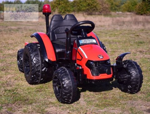 SUPER TRAKTOR TRUCK Z PRZYCZEPĄ I KOGUTEM, MIĘKKIE KOŁA, MIĘKKIE SIEDZENIE, PILOT/HZB200 SUPER TRAKTOR TRUCK Z PRZYCZEPĄ I KOGUTEM, MIĘKKIE KOŁA, MIĘKKIE SIEDZENIE, PILOT/HZB200