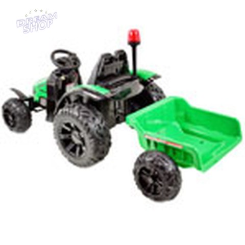 SUPER TRAKTOR TRUCK Z PRZYCZEPĄ I KOGUTEM, MIĘKKIE KOŁA, MIĘKKIE SIEDZENIE, PILOT/HZB200